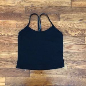 Cropped power Y tank